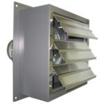 Metal exhaust fan